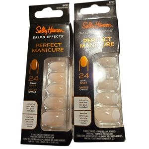 Sally Hansen Salon Effects Perfect Manicure Press-On Nails - Cream
